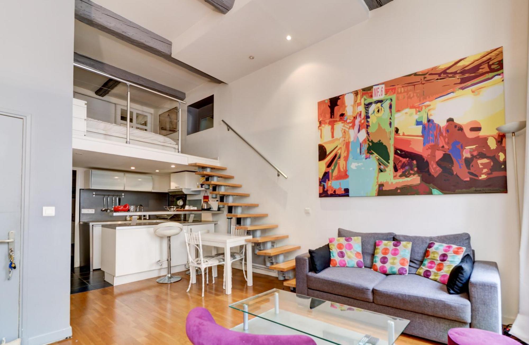Spacieux Duplex - Zone Pietonne Nice Luaran gambar