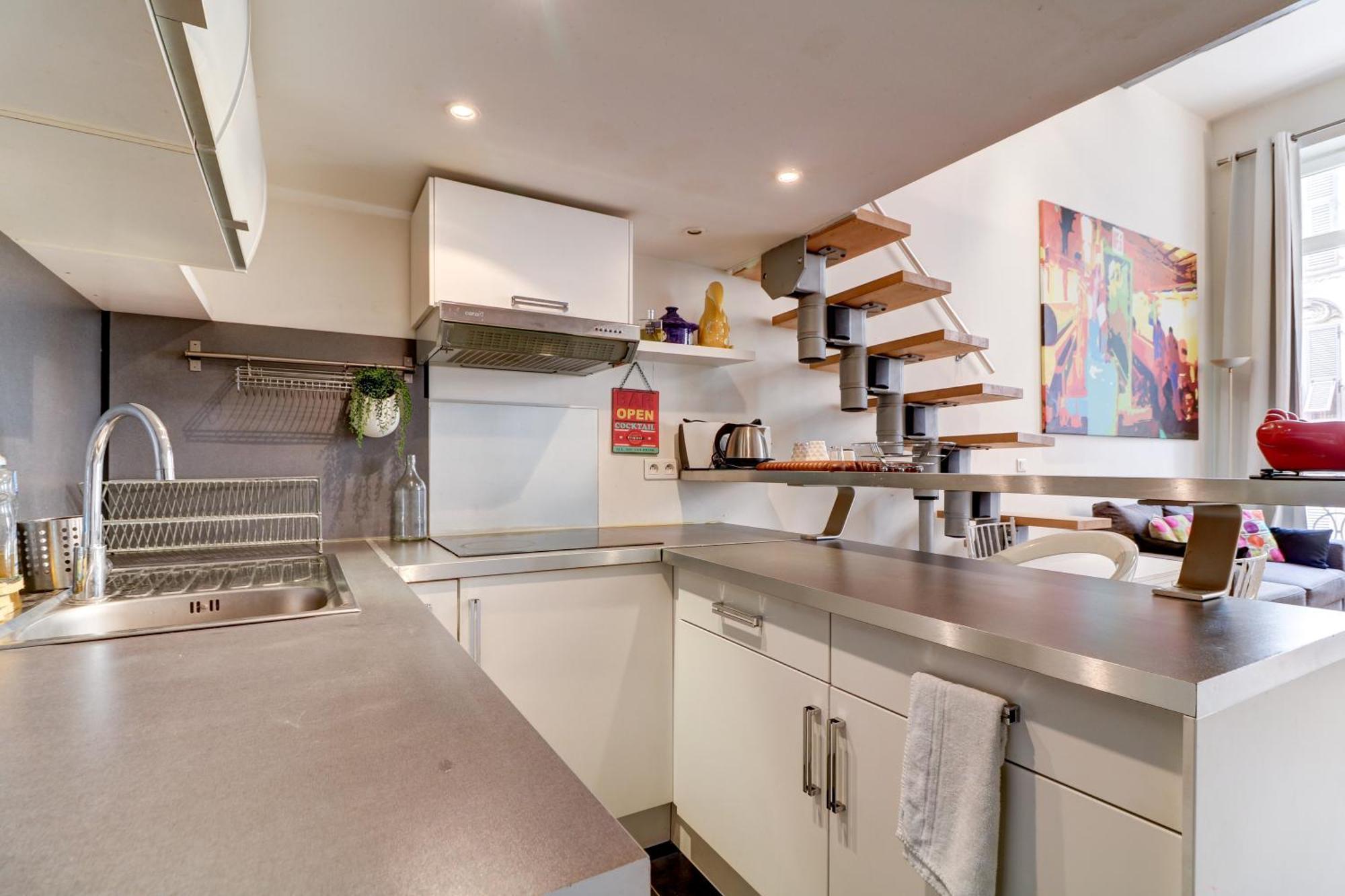 Spacieux Duplex - Zone Pietonne Nice Luaran gambar